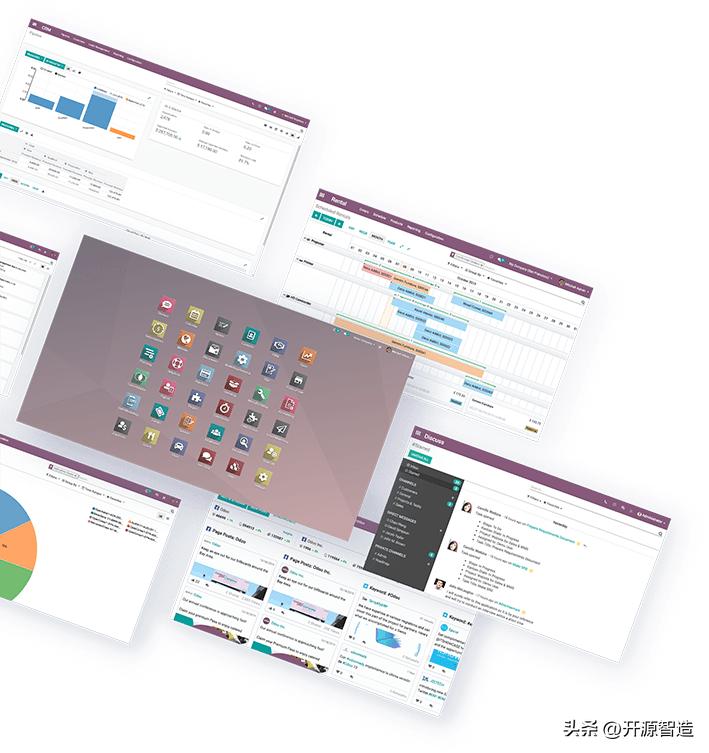 odoo开源erp是什么,基于odoo做的企业erp系统