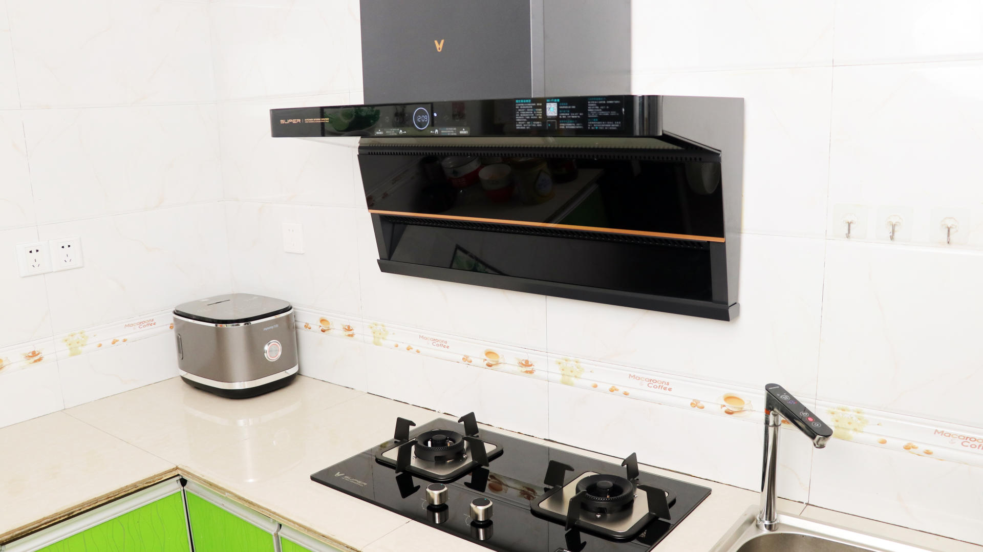 云米ai烟灶套装,云米AI燃气灶super系列5.0