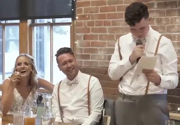 自闭症弟弟在哥哥婚礼致辞,自闭症弟弟婚礼上致辞