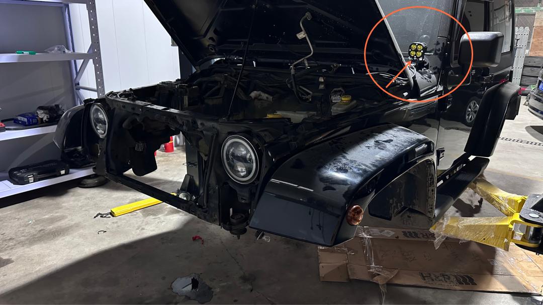 报废2.0t牧马人翻新,老款牧马人翻新大整备