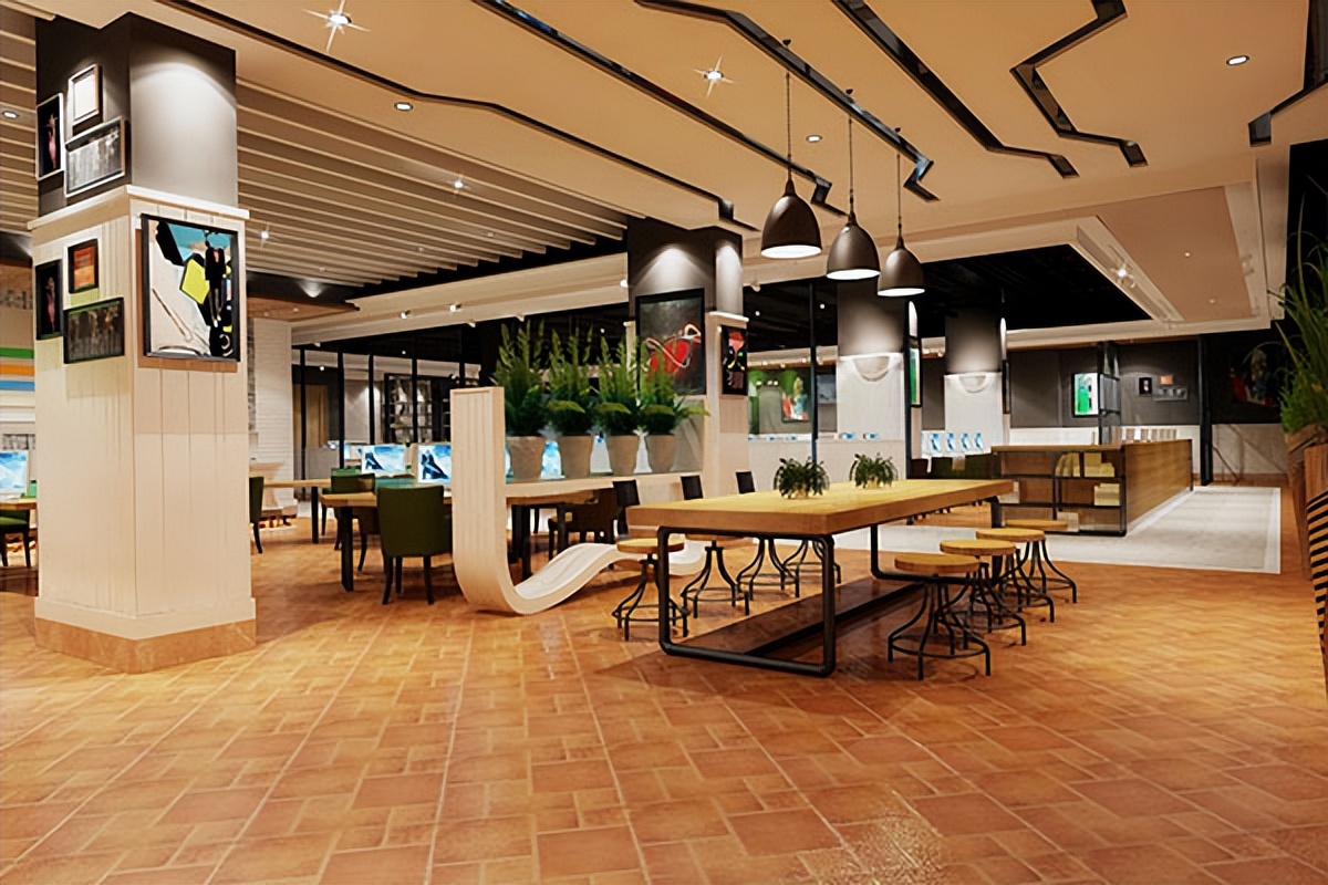 科技网咖设计案例,网咖创意设计