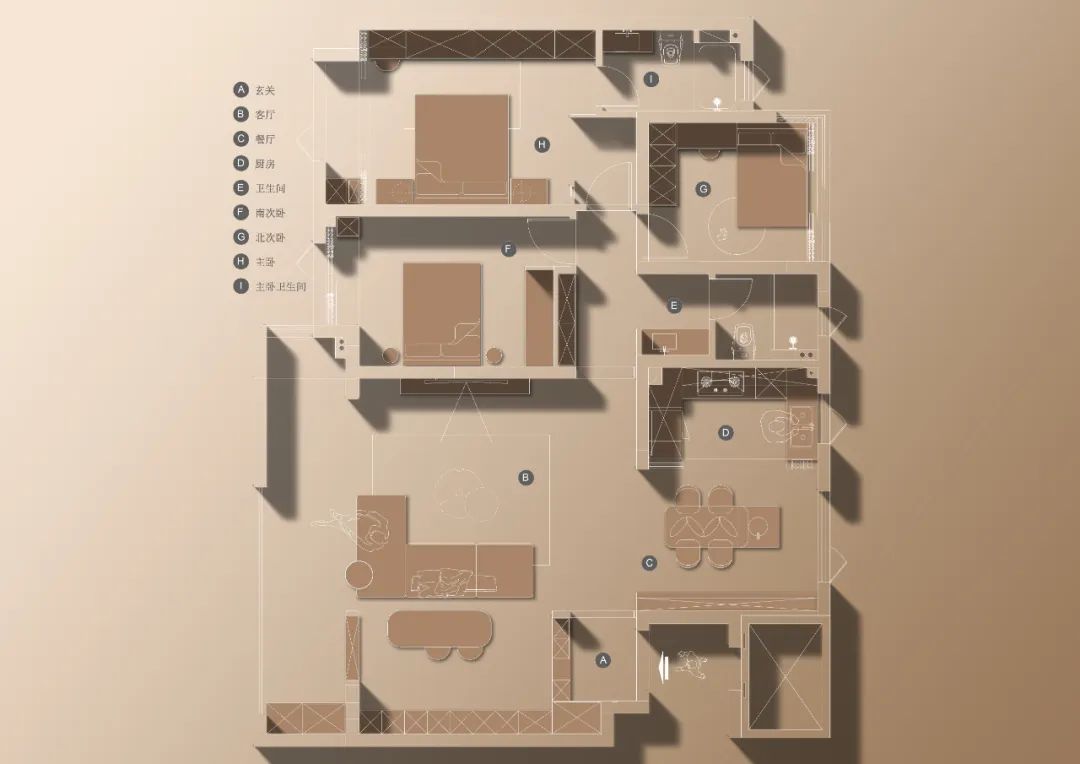 大横厅为什么越来越受人喜欢,大横厅最好小户型房