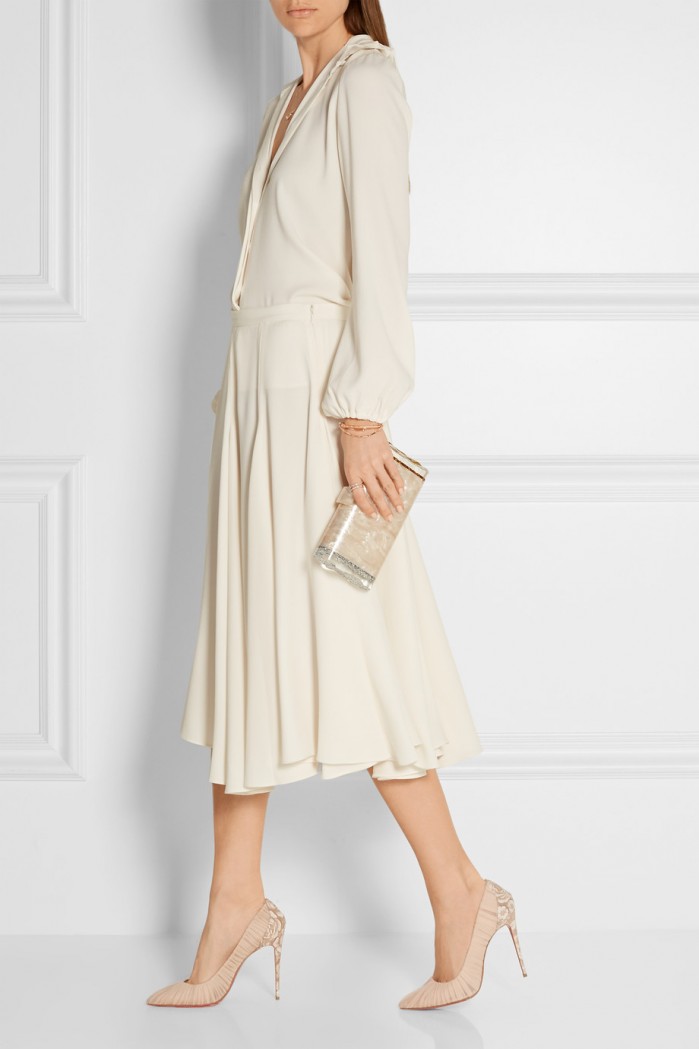 christian louboutin绒面高跟鞋 (christian louboutin芭蕾高跟鞋)