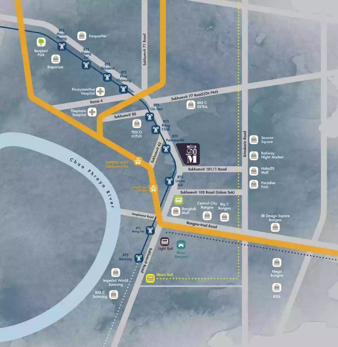 泰国首都曼谷楼盘,曼谷whizdom