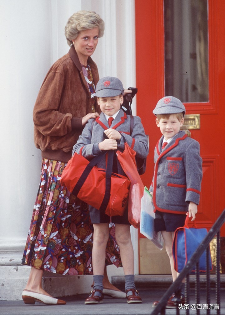 戴安娜管教哈里,戴安娜王妃说哈里王子叛逆