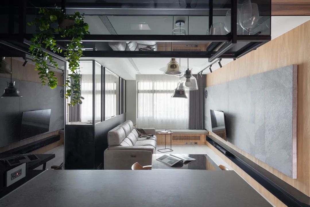 老房子全屋翻新简约风格,76平轻奢旧房翻新