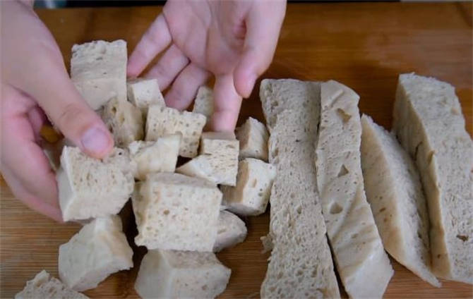 面粉自制面筋的家常做法,面筋粉怎么做面筋块