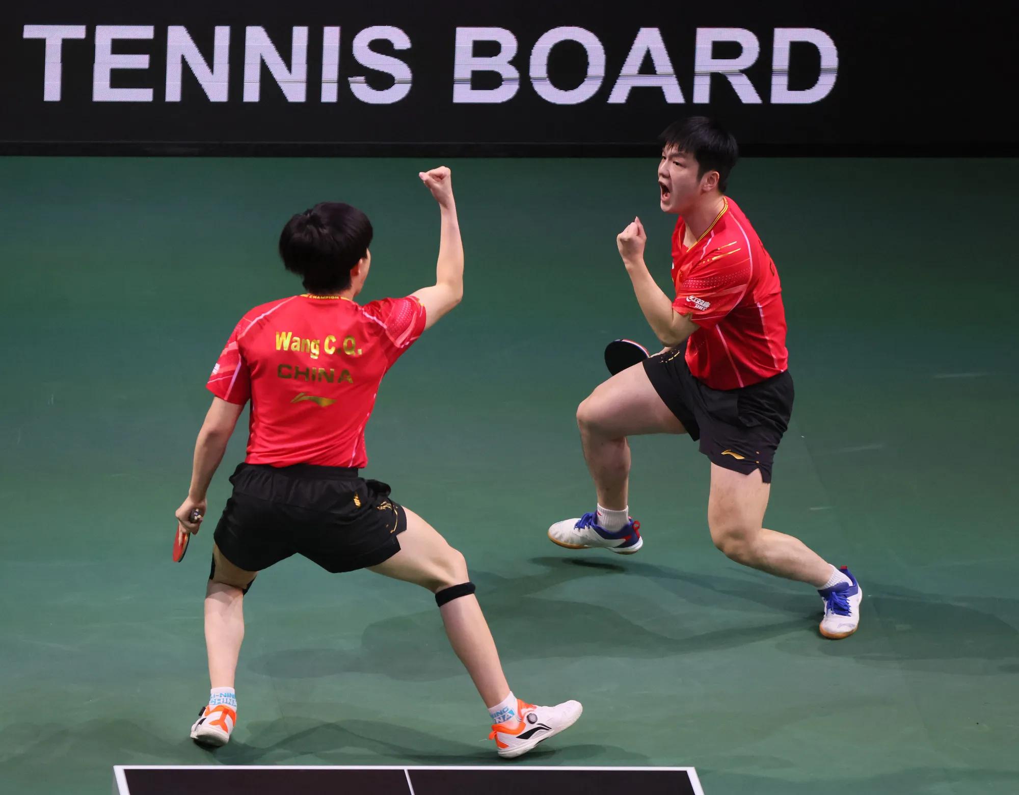 樊振东王楚钦男双伊朗完整版,王楚钦樊振东男双vs伊朗