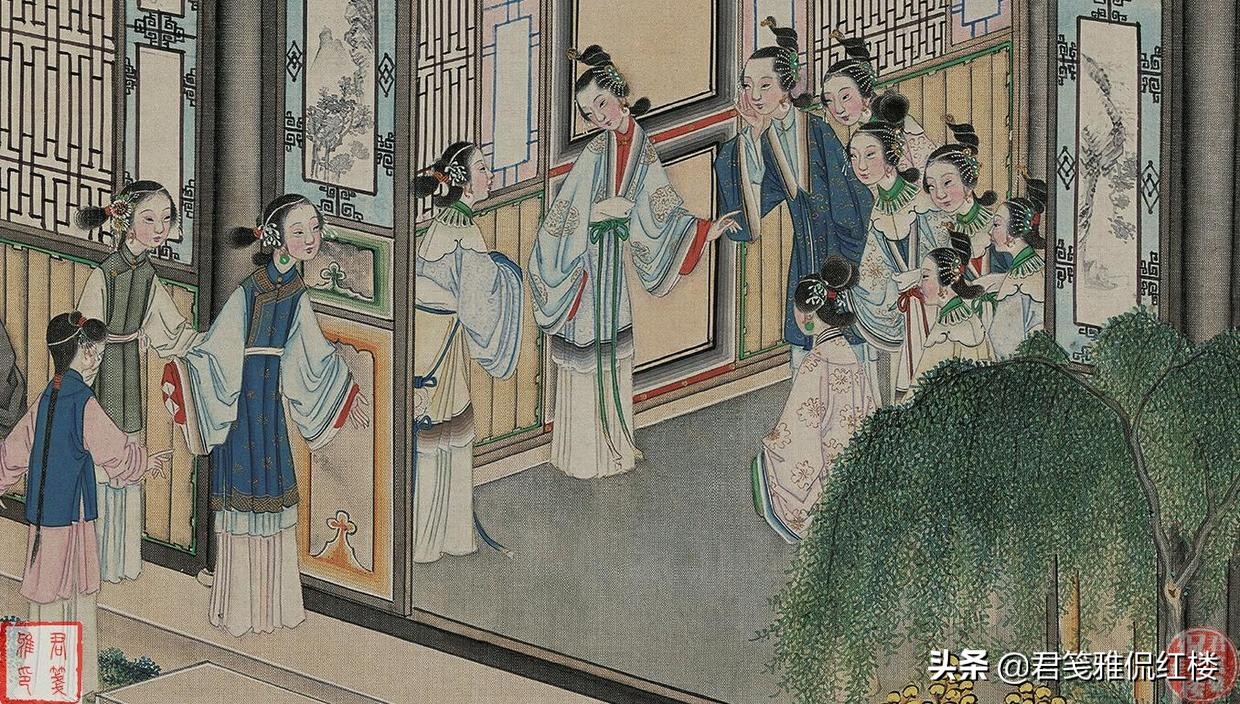 《桃花行》让贾宝玉泪流满面，清楚他的痛苦，薛宝钗却说起风凉话