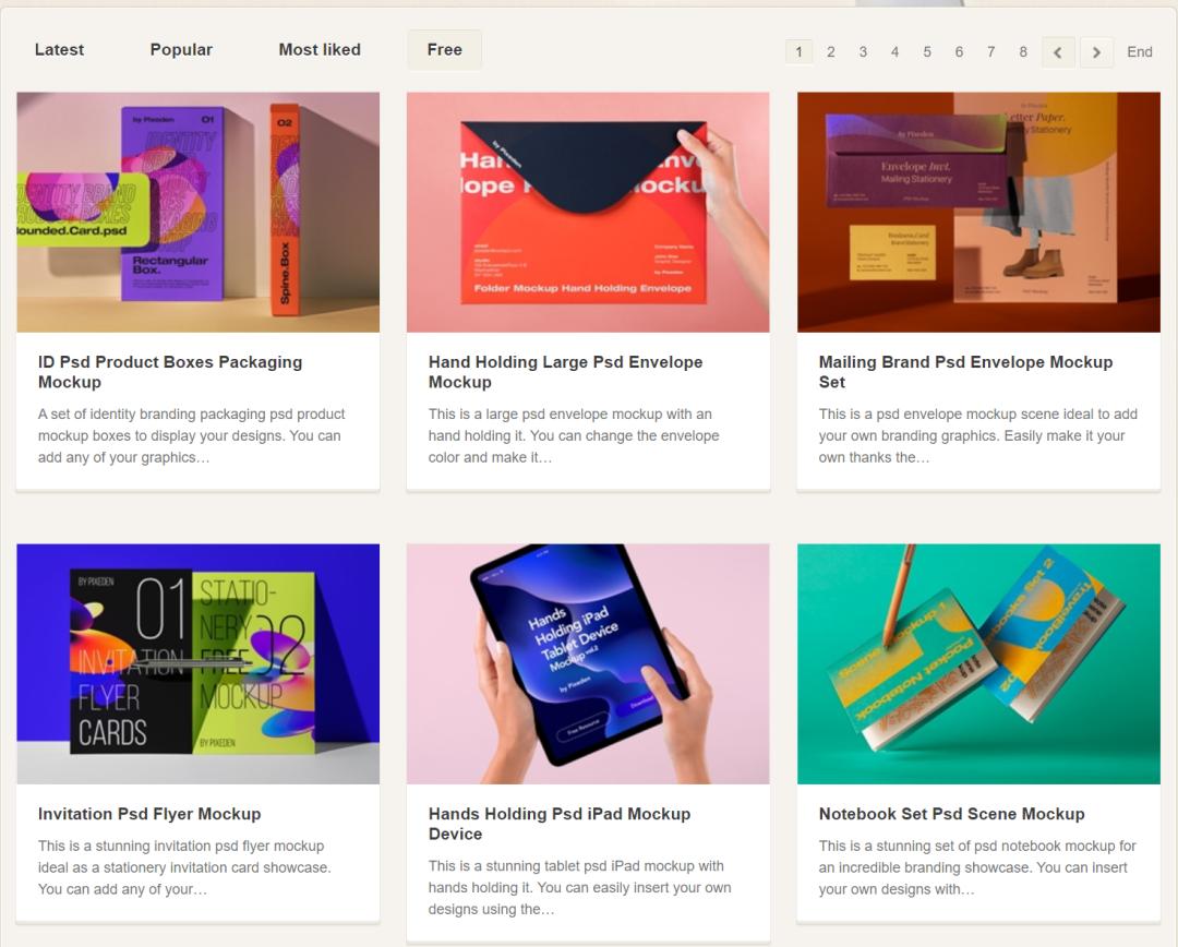 包装盒样机网站推荐免费,国外免费产品样机网站