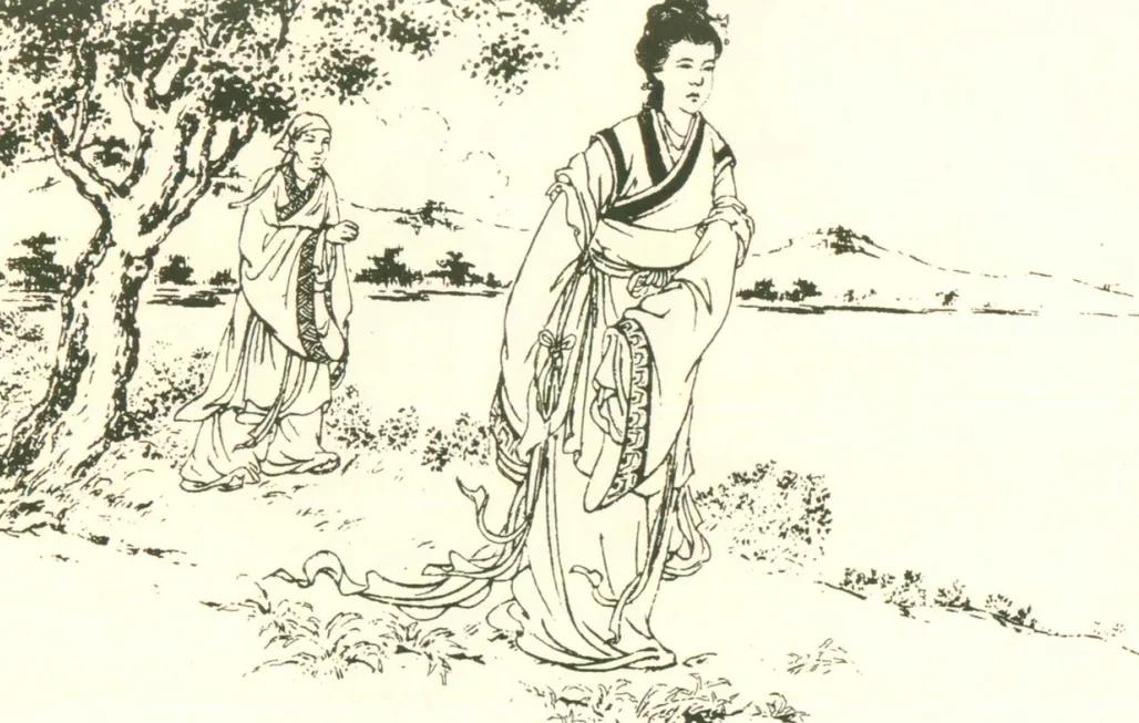 民间故事：子休见少妇拿扇子对新坟扇风，问其故，答为了早点改嫁