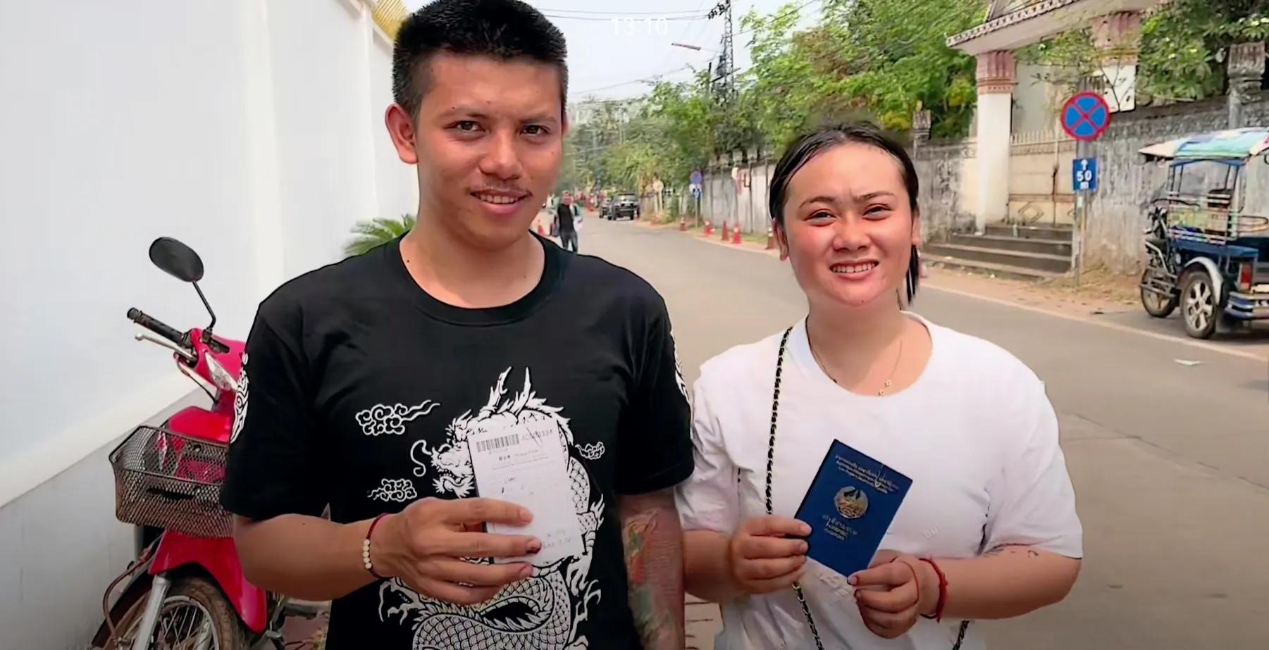蜜的老挝哥嫂，人生第一双中国鞋，涛子扶贫好女婿，这趟花费不小