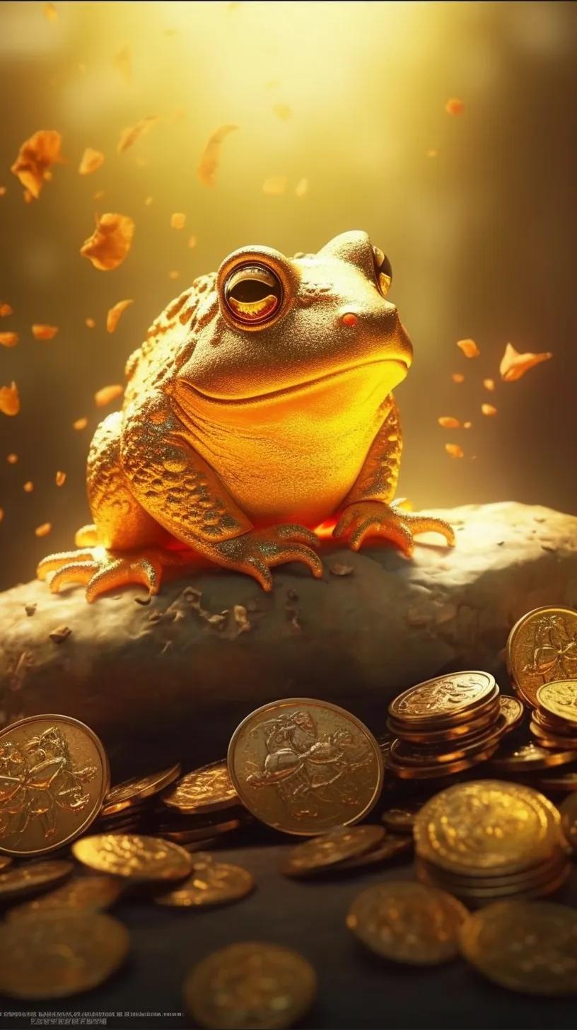 男士专用壁纸金蟾,金蟾纳财壁纸