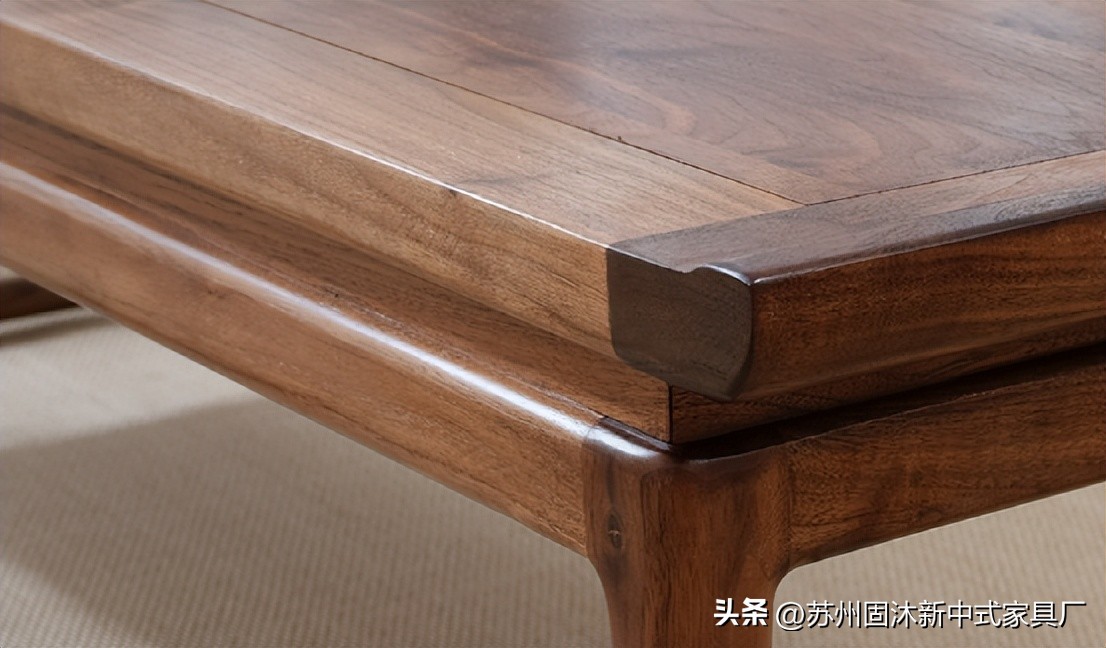 原木家具新中式空间,小户型全套原木家具风格