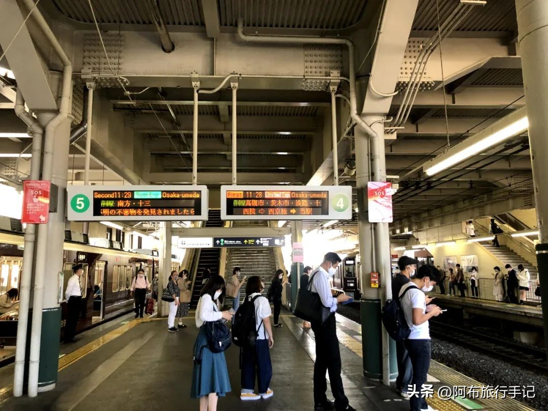 日本大阪心斋桥道顿堀美食打卡,从大阪机场到心斋桥