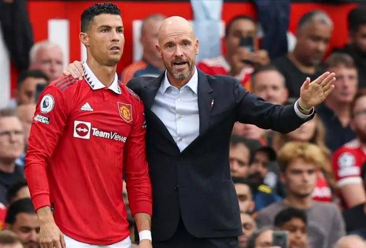 滕哈赫更衣室失控名嘴c罗是对的,曼联滕哈格被解雇了吗