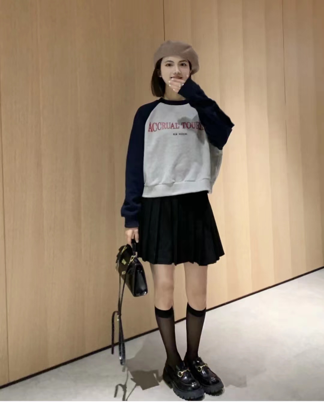 卫衣叠穿内搭加绒打底衫女秋冬,卫衣叠穿搭配秋冬