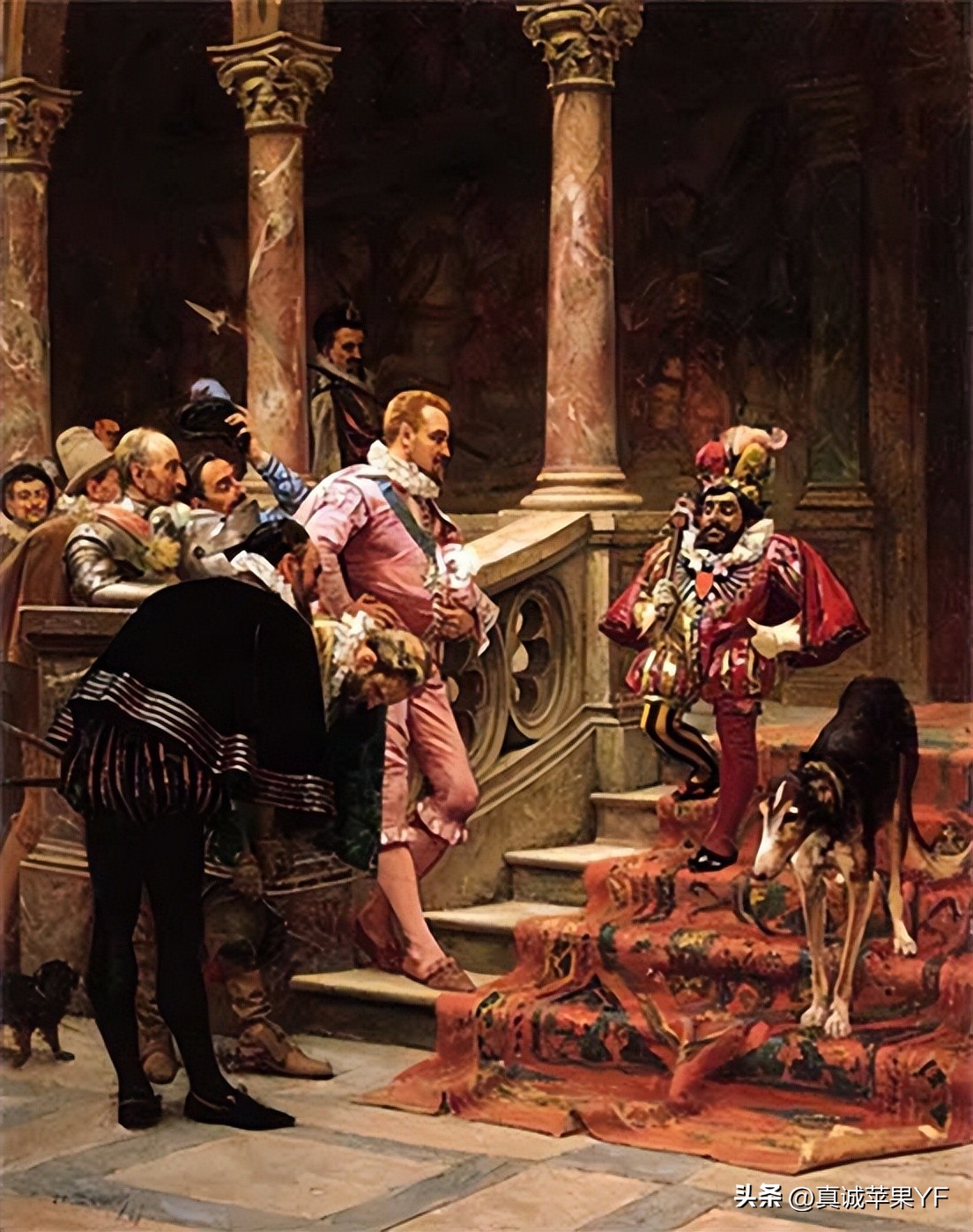 中世纪宫廷小丑装,中世纪小丑