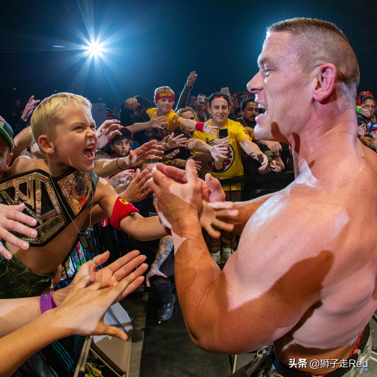 wwejohncena,约翰塞纳wwe中国行出场