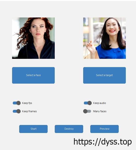 Roop：一张图片完成视频换脸，无需数据集训练，本地+云端部署