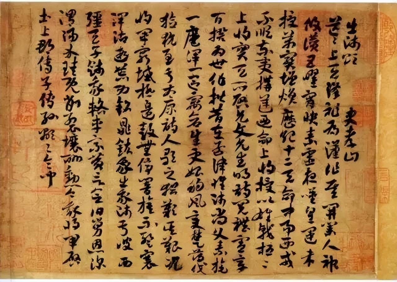 他写了100首诗,他用100首诗记录了几乎所有书法家