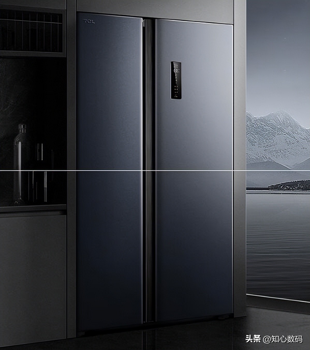 海尔双开门冰箱bcd-405wdgqu1,双开门冰箱哪一款好点