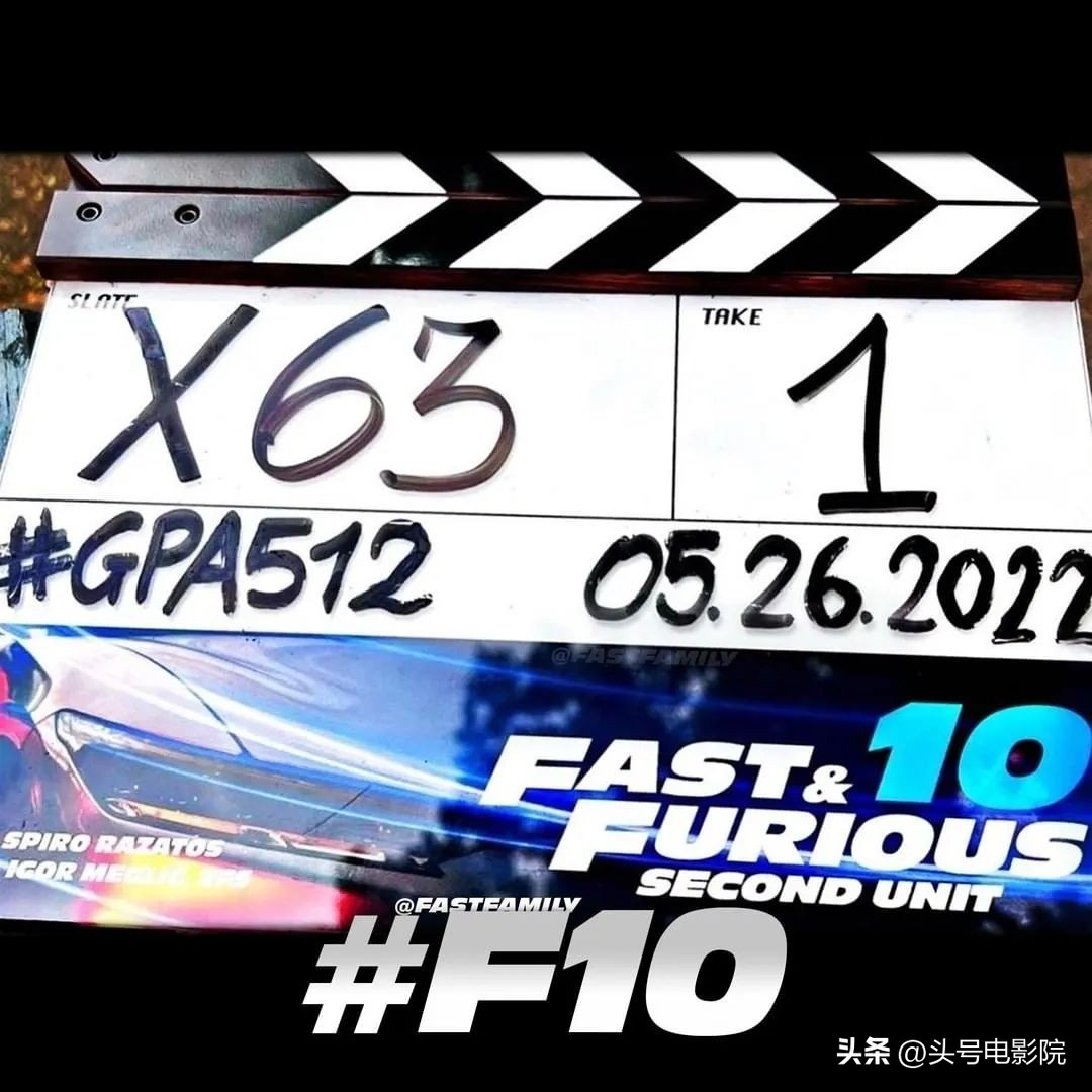 速度与激情10发新片场照,速度与激情10拍摄现场路人视角