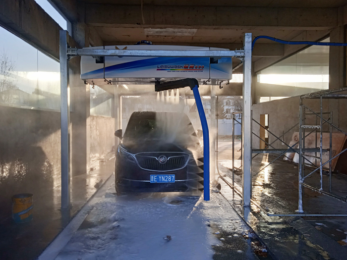 镭豹全自动洗车机s90型,镭鹰s90全自动洗车机安装讲解