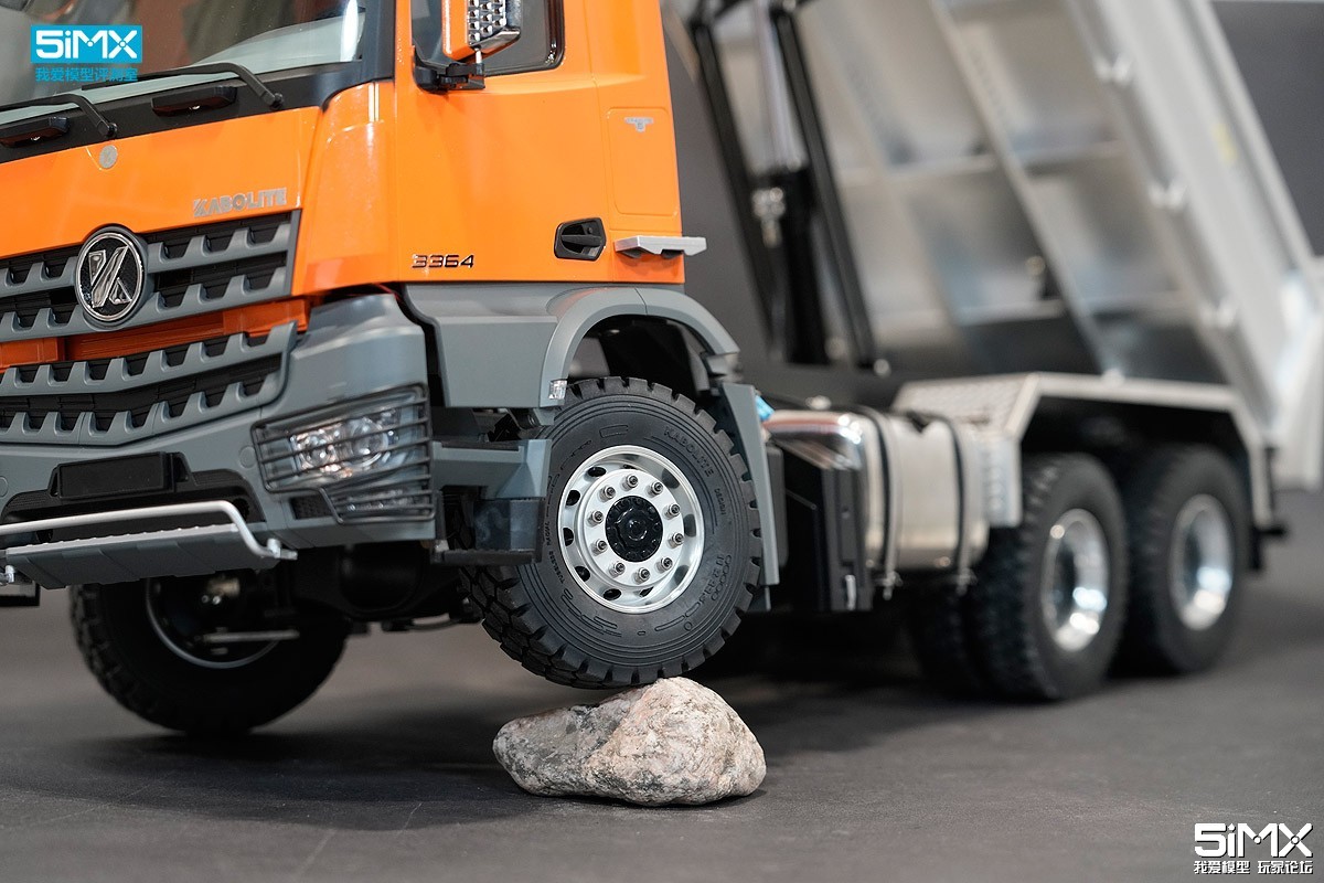 卡勃力特新品K33646x6全轮驱动液压自卸车模型开箱评测