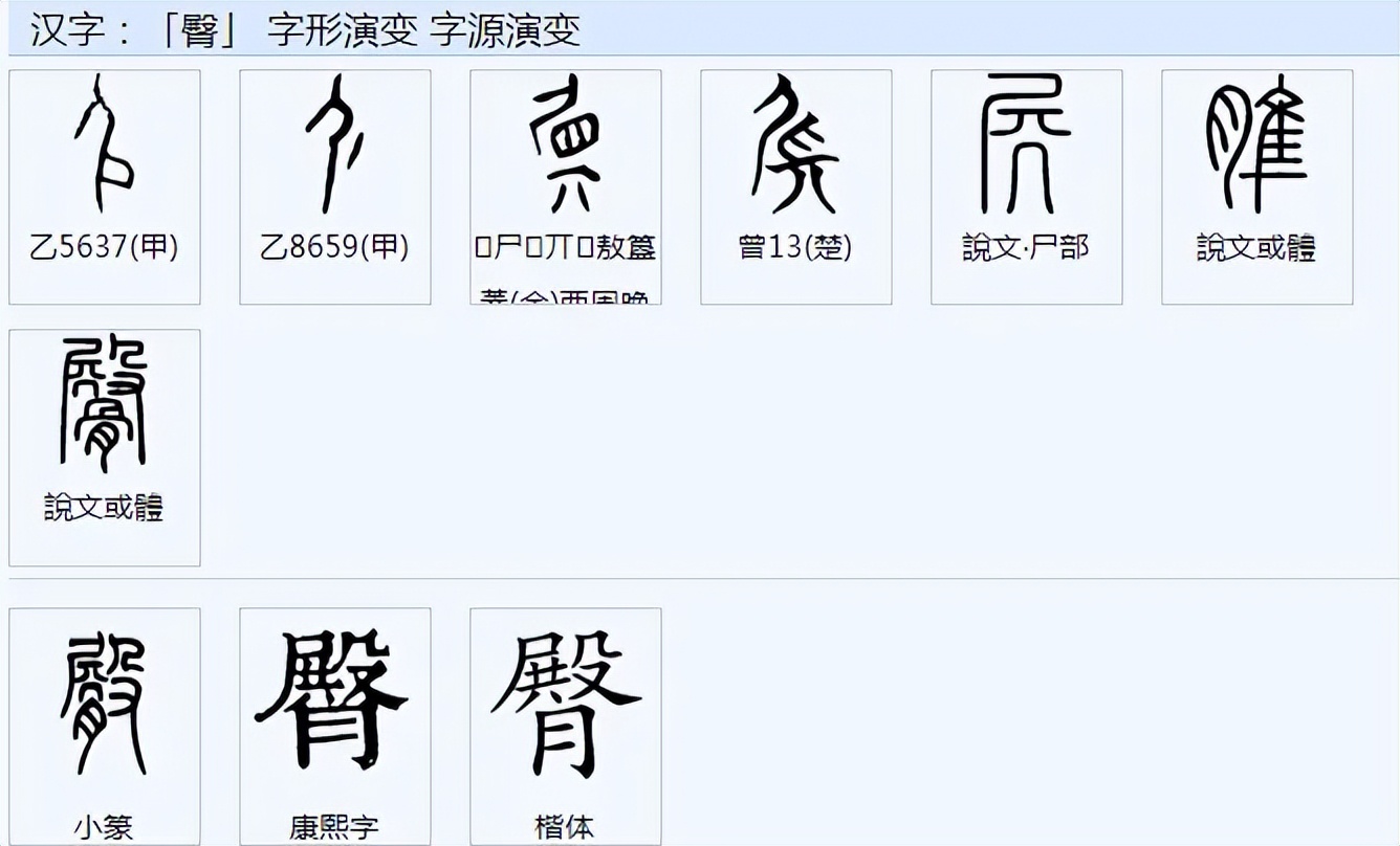 殿=臀=腚本字考