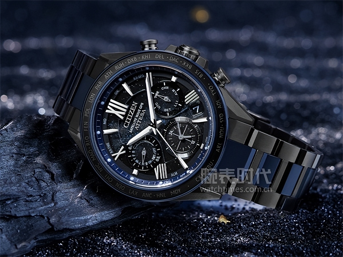 西铁城“蓝宇宙”，想说爱你太容易