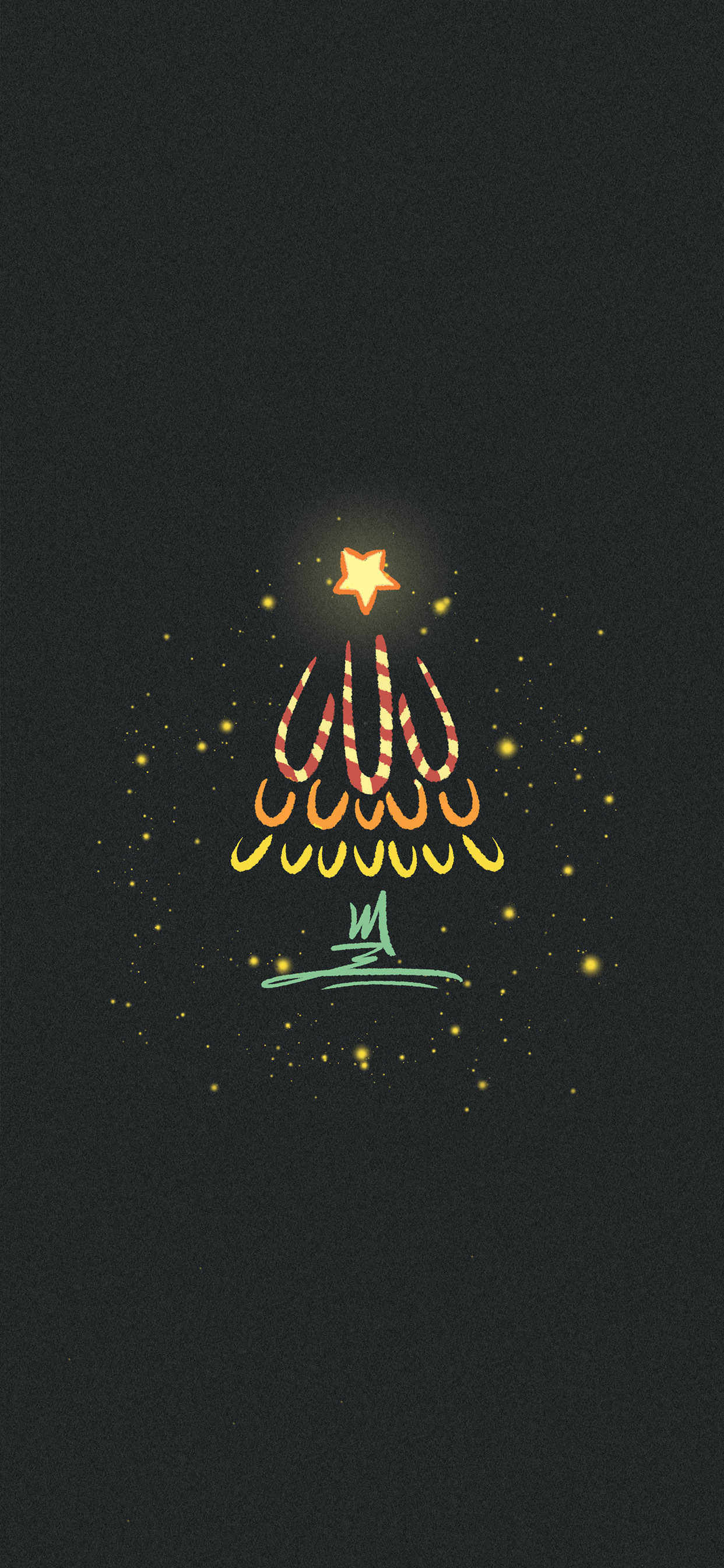 粉圣诞树全屏壁纸,圣诞树壁纸高清无水印