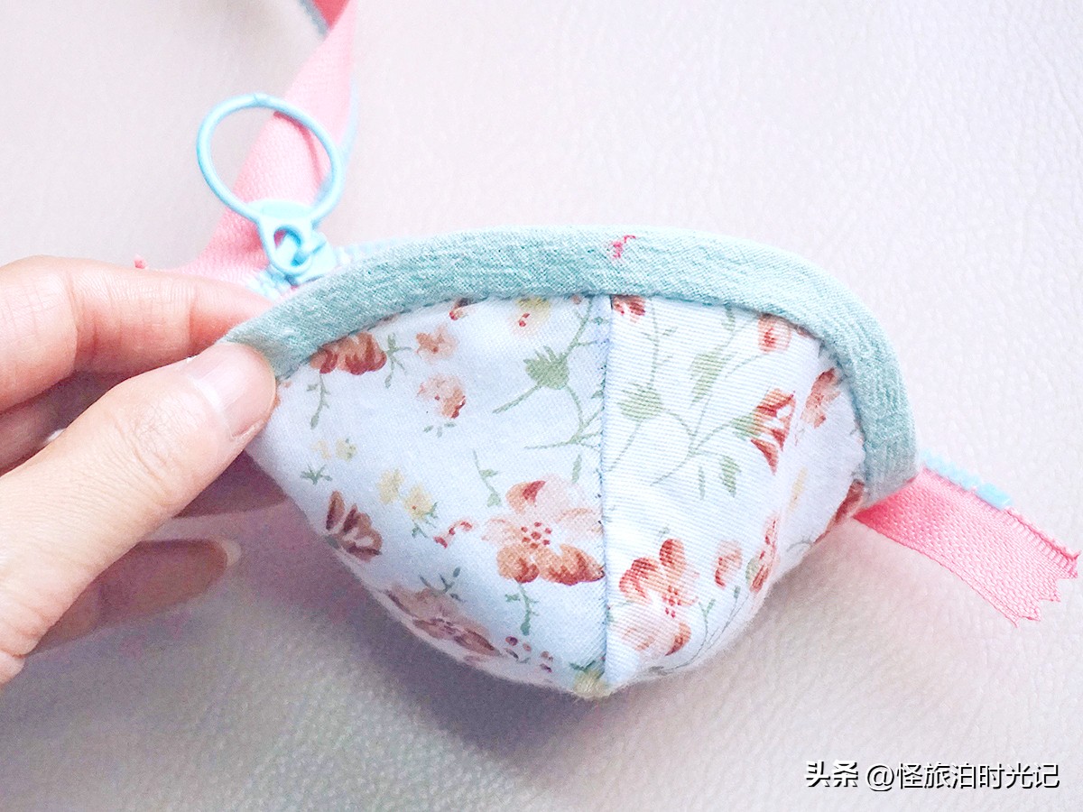 布艺小鱼零钱包教程全集,布艺包包零钱包制作方法