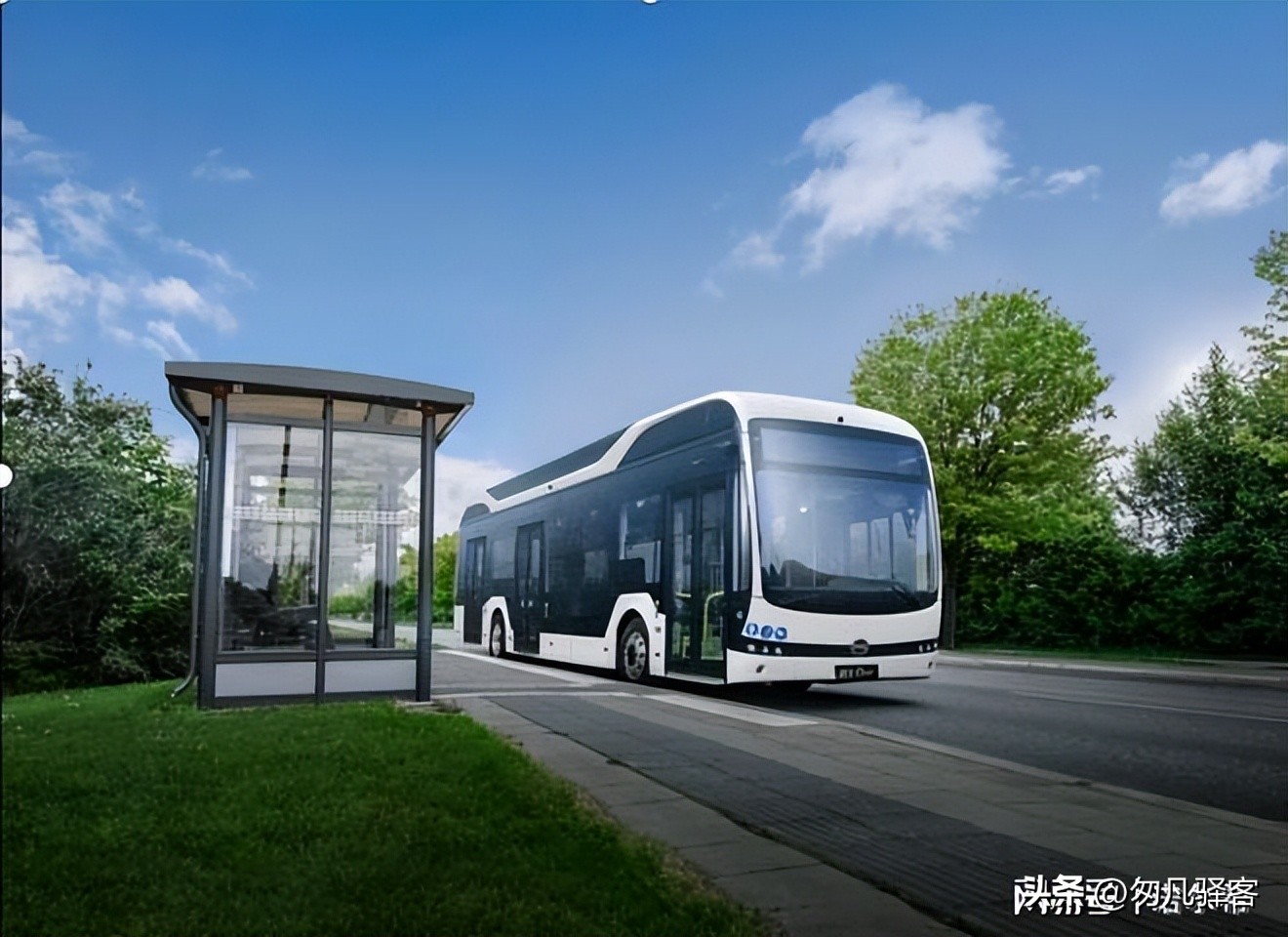 零碳计划公交车,零碳园区交通