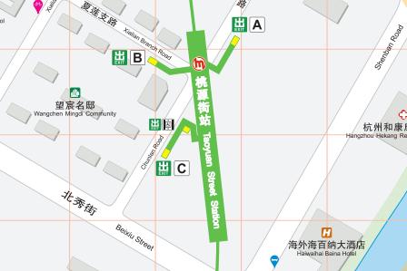 杭州地铁4号线与3号线换乘点站点,杭州地铁3号线二期最新开通时间