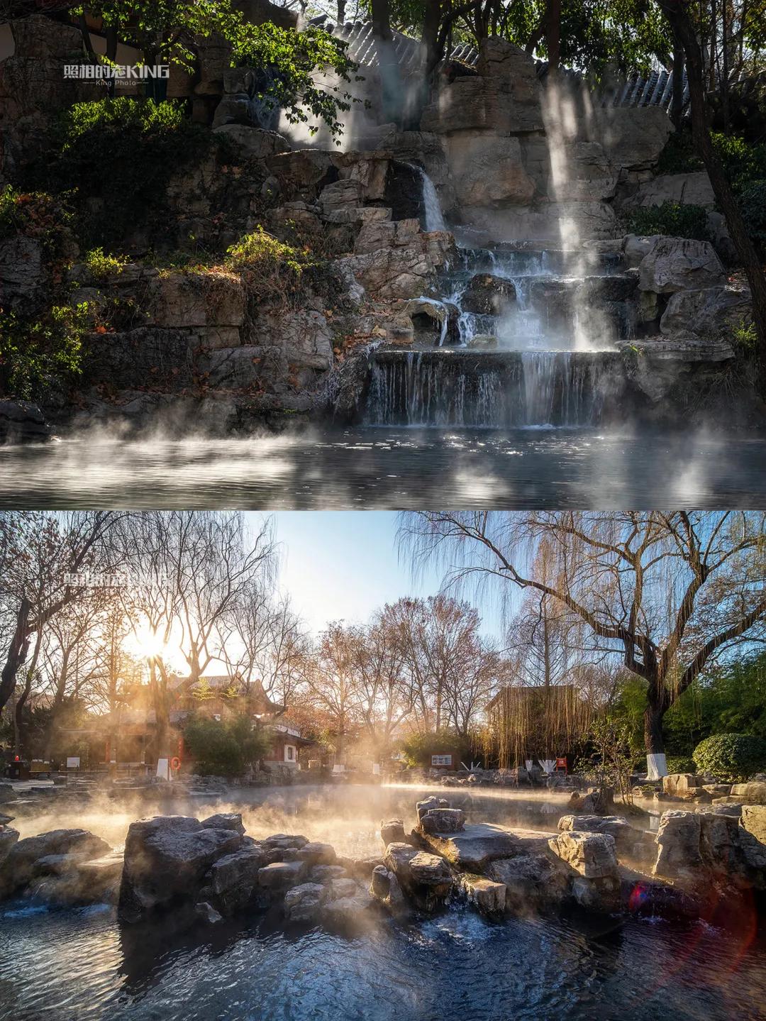 冬日的趵突泉温婉如初,冬日趵突泉