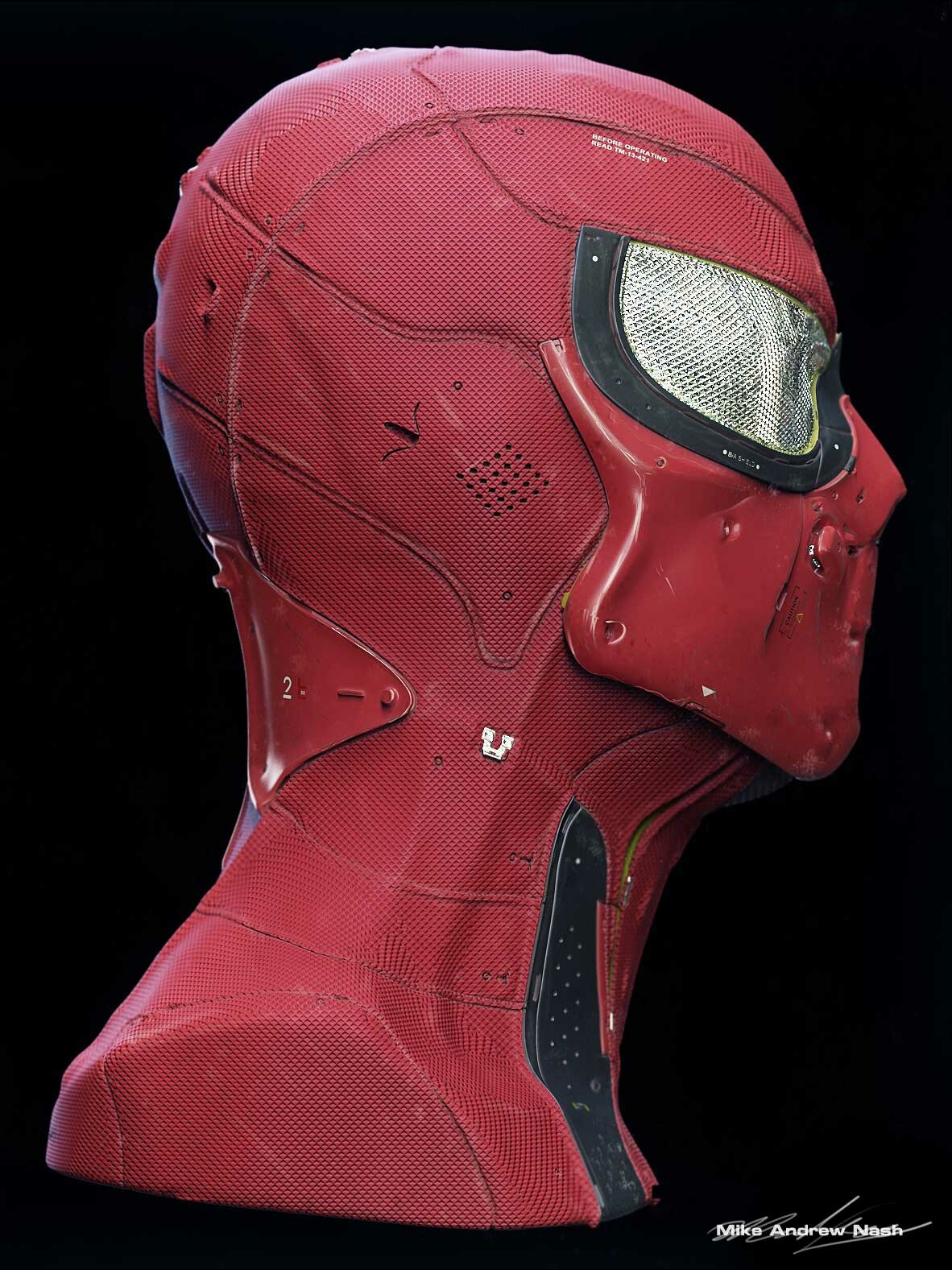 COOL!令人叹为观止的精密机甲穿戴设备｜设计师mikenash作品欣赏