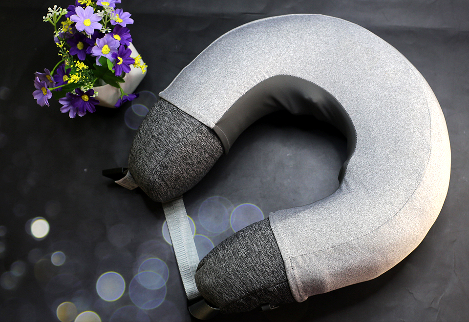 恒温热敷，一键充气，蓝宝颈椎按摩器体验