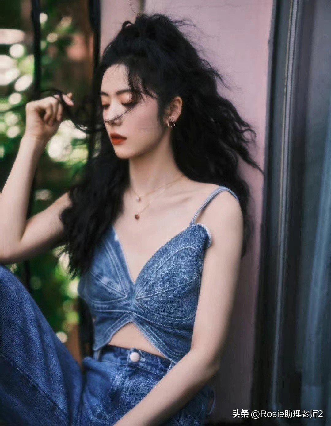 蔡文静上镜显胖的真实对比,蔡文静晒健身绝美腹肌照