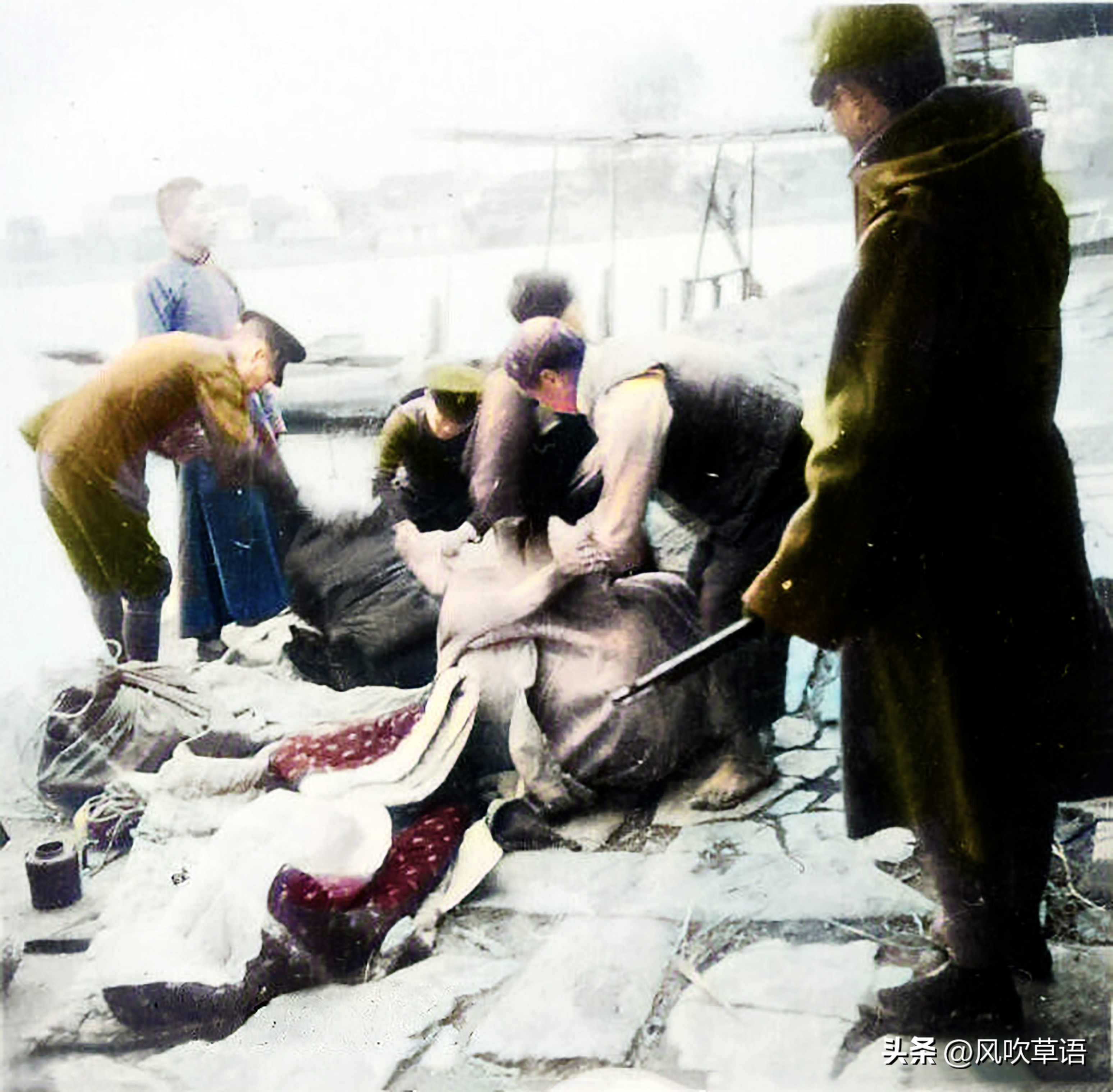 侵华战争大汉奸照片,侵华日军镜头中的汉奸