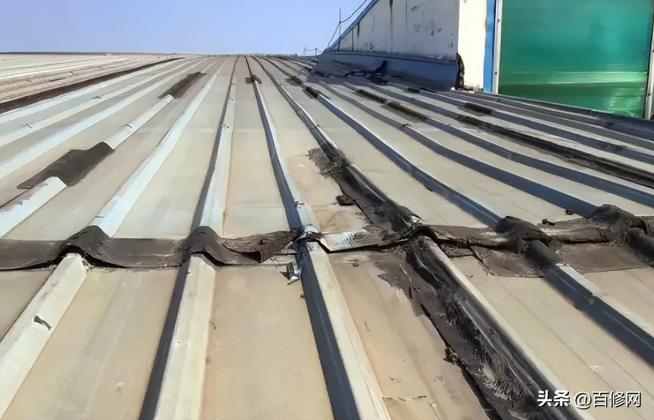 彩钢瓦顶部漏水,彩钢瓦与彩钢瓦墙板搭接处漏水