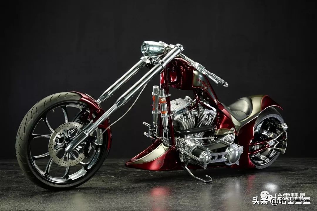 终极炸街利器！300宽胎定制Chopper