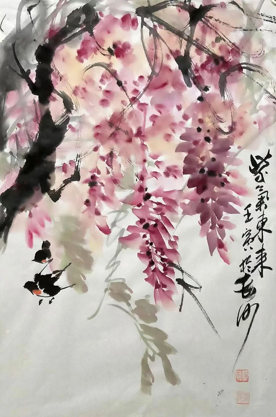 涓浗鐢昏繋鏄ュ睍浣滃搧娆ｈ祻,涓归潚璐哄瞾鐜夊厰杩庢槬