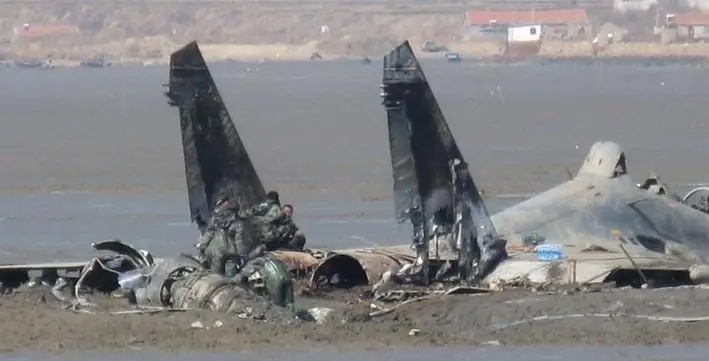 俄军坠毁战机,曝俄军1天内4架战机坠毁