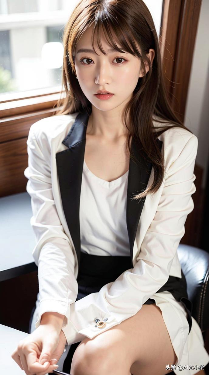 夏季壁纸高清美少女,职业装女性壁纸高清大图