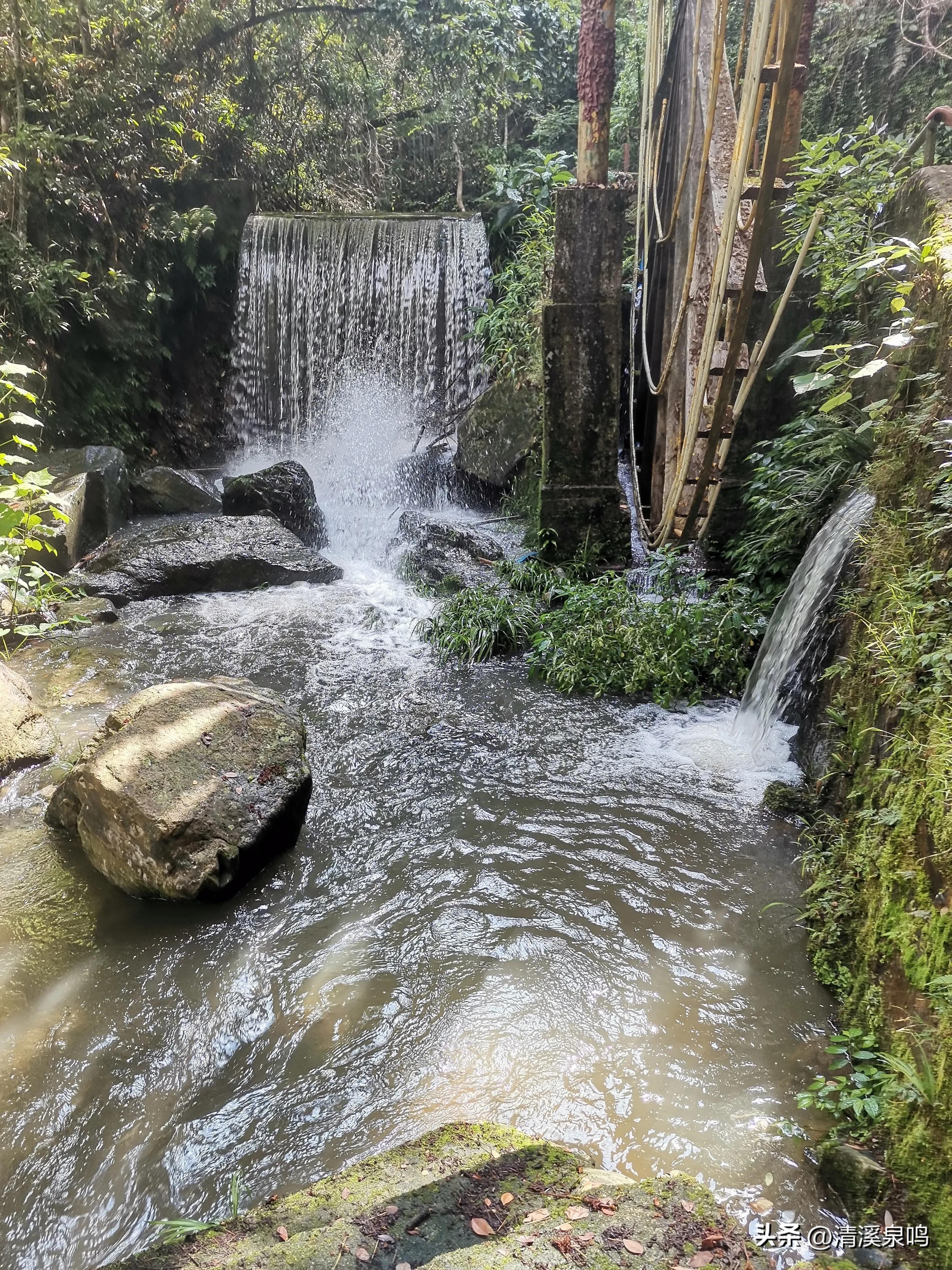 白水寨亲瀑台,白水寨瀑布最佳观景台多高