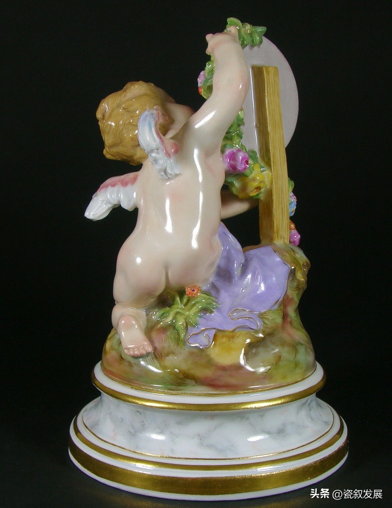 欧洲瓷器之祖-梅森Meissen制瓷厂-爱神丘比特“爱”主题瓷塑（2）