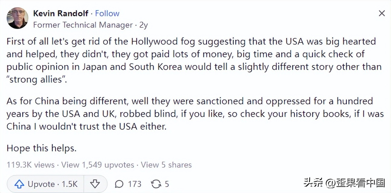 美版知乎中国人如何看待美国,美版知乎哪个国家不怕美国