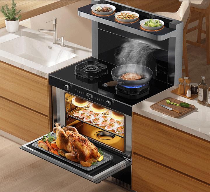 集成灶蒸烤一体机和蒸箱哪个好,蒸箱好还是蒸烤一体机好