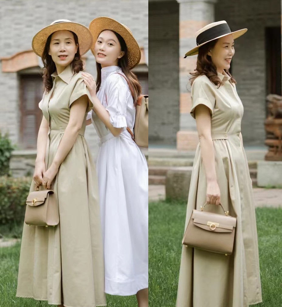 40岁左右减龄高档裙子小个子冬季,45岁女人穿什么样裙子优雅减龄